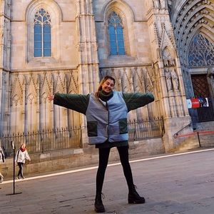 Reversible Urban Outfitters fall jacket